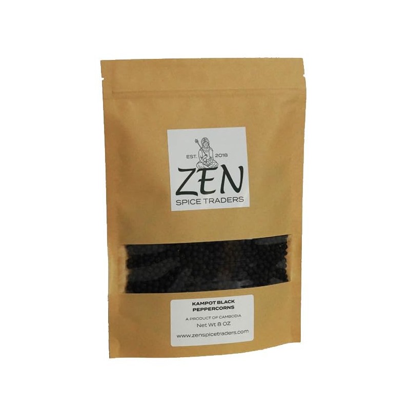 Organic Kampot Black Peppercorns | Zen Spice Traders | 8
