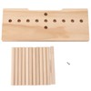 Bow Maker Wooden Portable Lightweight Wreath Bow Making Tool for