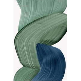 ART.COM Stretched Canvas Print Harmonious Green III by PI Studio, 12" x 18"