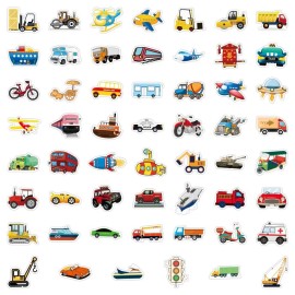 Cartoon Cars 20 Random Cartoon Car Truck Vehicle Stickers Laptop Hydro Decals Free Shipping!