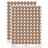 Smile Poop Face Emoticon 200+ Round Stickers - Gloss Finish