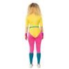 Bristol Novelty AF119S 80s Aerobics Girl Costume, Women, Multi-Colour, Small