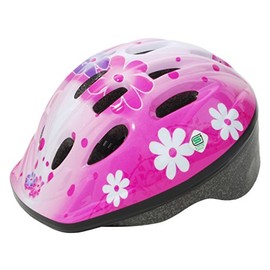 Palmy Kids Helmet, Flower/Pink (M22), 20.5 - 22.0 inches (52 - 56 cm), Inner Width: 5.7 inches (14.5 cm), SG Standard