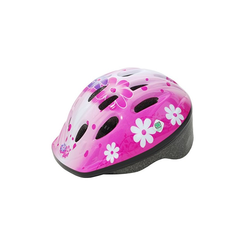 Palmy Kids Helmet, Flower/Pink (M22), 20.5 - 22.0 inches (52