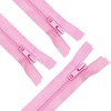 ANPURZII - 3 cremalleras para coser abrigos de plástico moldeado