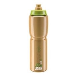 Elite Unisex Adult Jet Water Bottle, Green/Brown, 950 ml