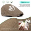 BUDUBIBI Cotton Beret Men's Peaked Cap Summer Newsboy Flat Cap