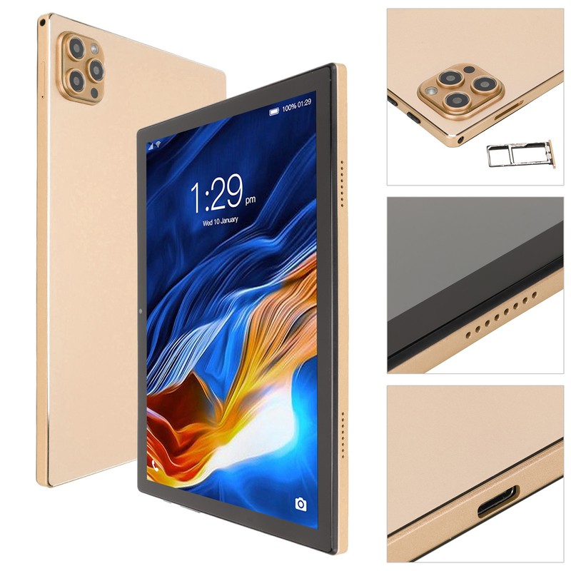 10.1 Inch Tablet 6G RAM 128G ROM 1960x1080 IPS Display