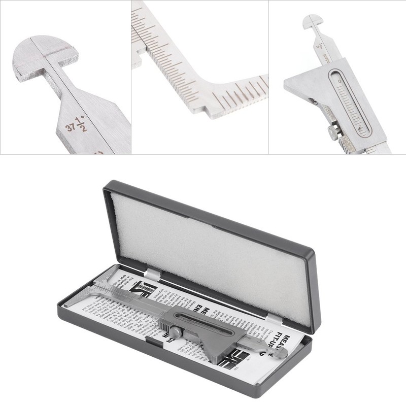 MUNEFE Welding Gauge, Stainless Steel Welding Pipe Gauge, Welding Gauge