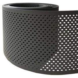 HEMMDAL Premium Privacy Screen Strips, 2 Strips of 2.53 m Length, Assembly without Tools, Perforated, High-Quality Polypropylene, Waterproof, 5 Years UV-Resistant, Anthracite, Made in EU