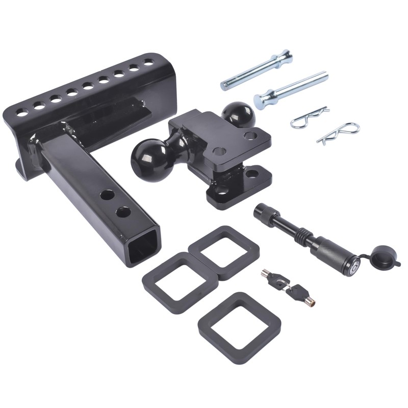 Adjustable Trailer Hitch Drop Hitch Tow Hitch w/ 2 inch