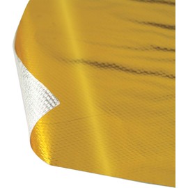 Design Engineering, Inc. 10392 Reflect-A-Gold High-Temperature, Heat-Reflective, Adhesive-Backed Sheet, 12" x 24" Sheet