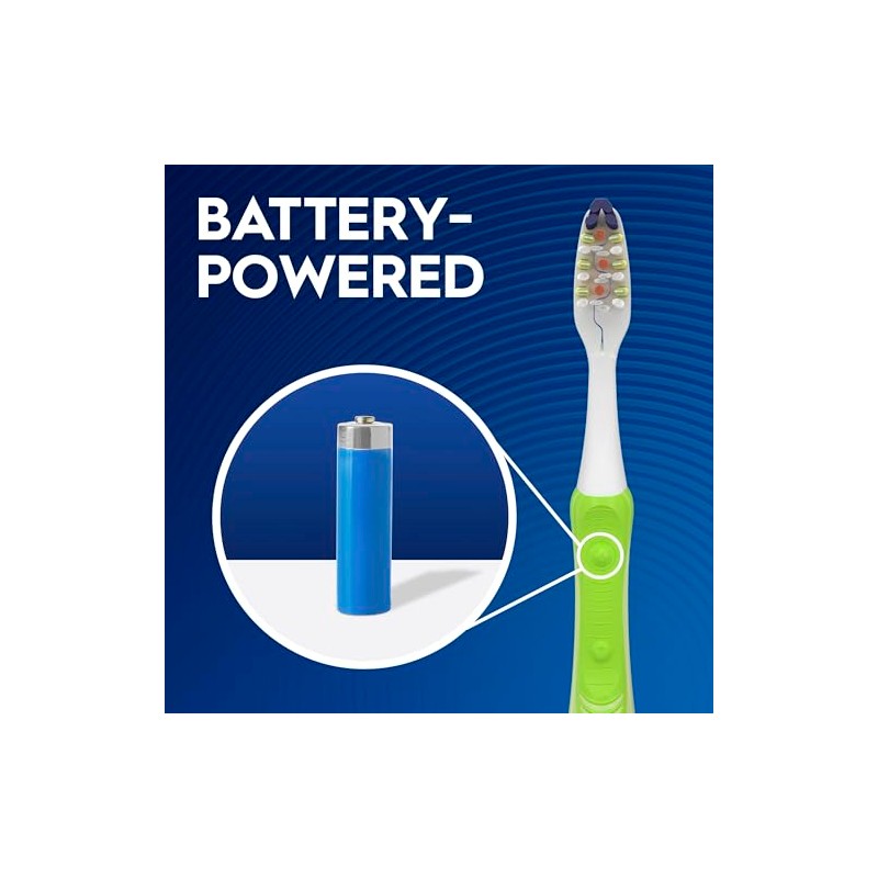 Oral-B Pro-Health Pulsar Battery Toothbrush, Soft, Blue , 2 Count