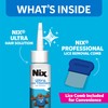 Nix Ultra Lice Treatment Hair Solution & Lice Comb, Kills