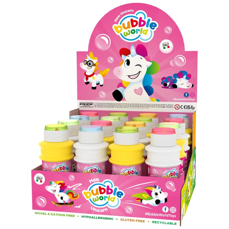 DULCOP - Unicorn Bubbles, 048175, Multicoloured, Individual Product