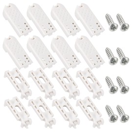 ECSiNG 8 Sets Plissee Klemmhalter Ersatzteile für Spannplissee System 2001