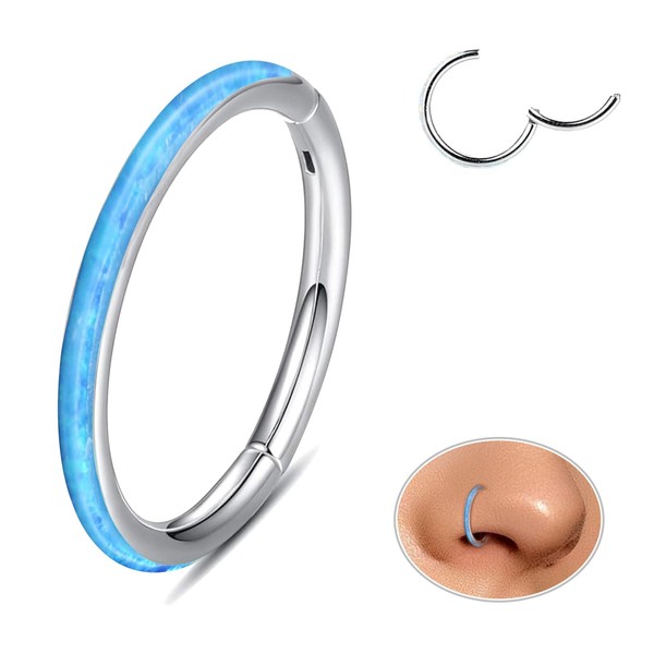 ESHIONER G23 Titanium Septum Nose Ring Piercing Jewelry Septum Ring