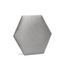 Rebel of Styles - Luxury Velvet Textile Hexagon Grey -