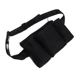 Holibanna Bolsa para Aceite de Masaje y Loción Spa 1 Unidad Tamaño Riñonera Diseño Ergonómico para Terapeutas Profesionales Uso en Tratamientos Protección Lateral Negra