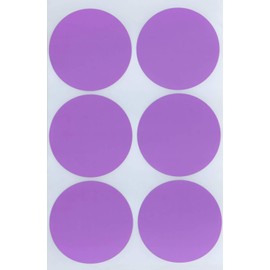 Royal Green Stickers for Kids Arts and Crafts Easter in Pastel Purple 2 inch (50mm) - 72 Pack