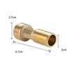 Alnicov Two-Pack Brass Shower Faucet Adapters 3/4" To 1/2" S-Type