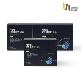Vitamin House Non-denatured type 2 collagen gold 3 boxes (2026-09-01) None / 비변성 2형 콜라겐 골드 3박스 (2026-09-01) 없음