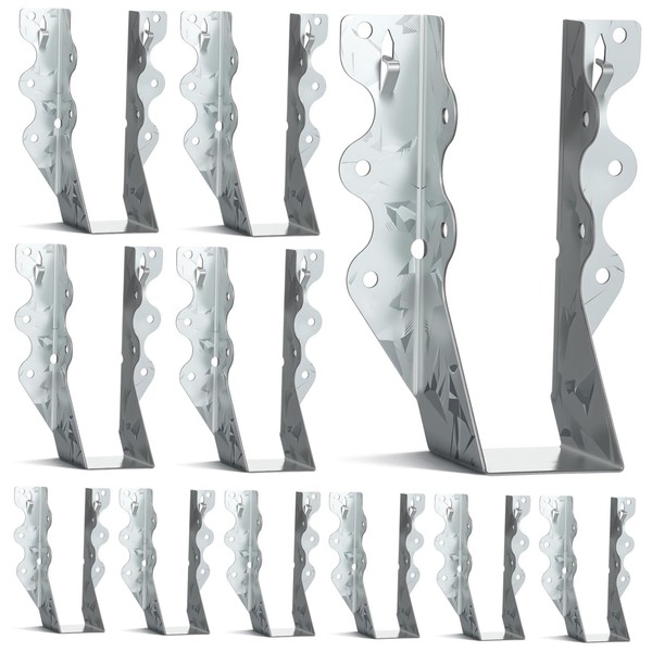 COHEALI 20pcs Joist Hangers Face Mount Hurricane Ties for Rafter