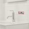 Sign No Drinking Water 15 x 5 cm Weatherproof Aluminium