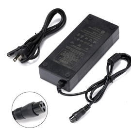 Electric Scooter for Adult Charger (54.6V 2A), Suitable for Circooter Brand Raptor/Raptor Pro/Mate Three Off-Road Electric Scooter Chargers, Three-Hole Aviation Head Charger