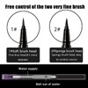 AVIERLL Waterproof Liquid Eyeliner -2Pens Black Eyeliner Long Lasting&Smudgeproof Makeup