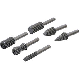 6-piece Taper Milling Set, HSS