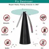 Nemuri Aparatos Repelentes Ventilador Repelente De Moscas Portátil