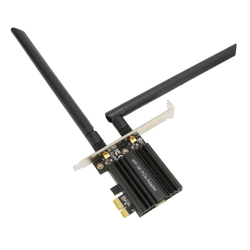 WiFi Card 6E PCIE Slot Bluetooth 5.2 5GHZ 6GHZ 2.4GHZ