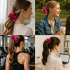 Large Silk Scrunchie for Women & Girls, 100% Mulberry Silk