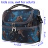 FlowFly Double Decker Cooler Insulated Lunch Bag Large Tote for