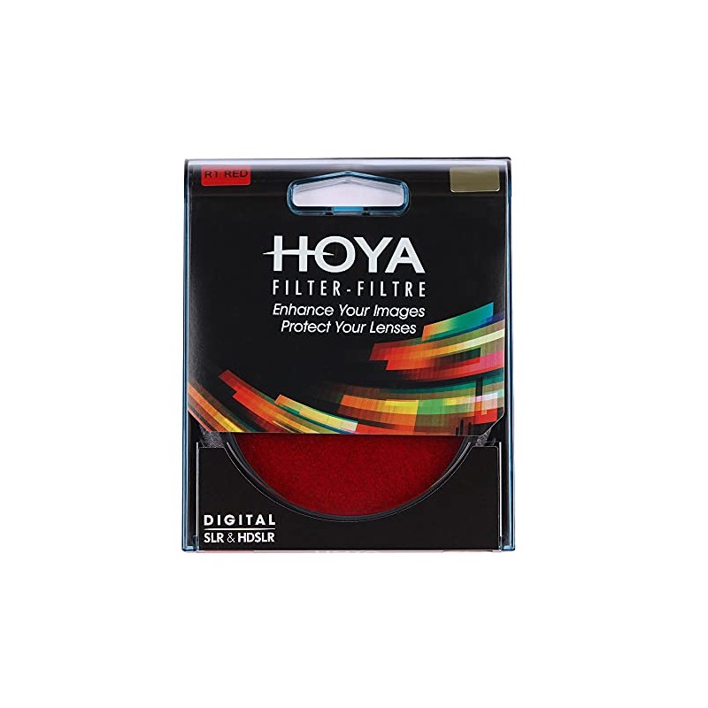 Hoya 77 mm HMC R1 Round Filter - Red