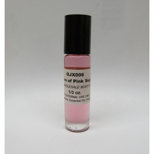 Premium Fragrance Body Oil (OJX006 Our Version of Pink Sugar Type, 1/3 oz.)