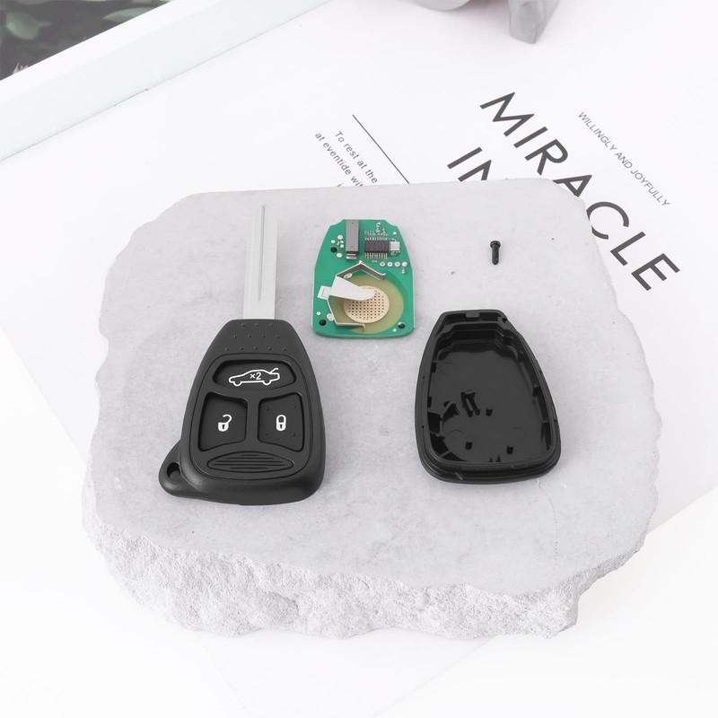 VGOL 1 x 3 Button Remote Key Fob 433 MHz