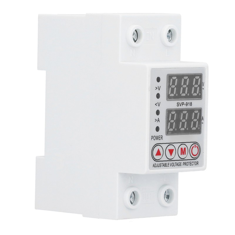 Overvoltage Protector Adjustable Voltage Current Automatic Reset Circuit Protection Device