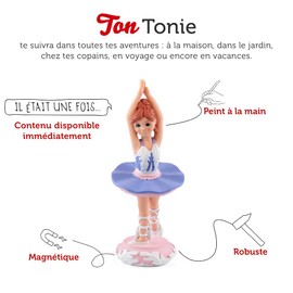 tonies Lucie Little Dancer, Tonie Character with History Audio and Songs for Toniebox Storyteller, Audioconte 5 Years and Up - Story Box Sold Separately