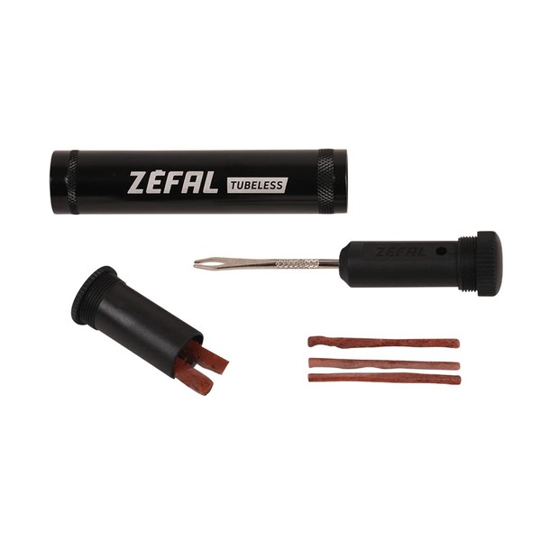Zéfal Tubeless Repair Kit with Fixing Clip Repair Kit Black Universal