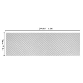 QianBao QianBao Compatible with Carbon Fiber Vinyl Wrap 11.8" x 4" Chevy Bowtie Emblem Wrap Kit with Spatula and Cutter 3 Pcs Universal Logo Overlay White