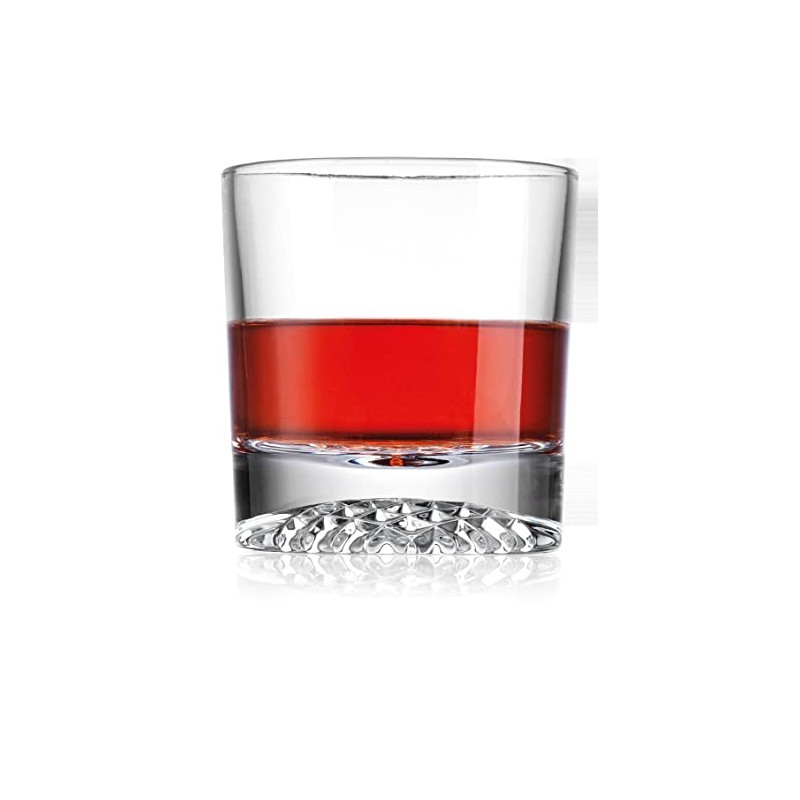 Godinger Double Old Fashioned Beverage Glass Cup Fiore