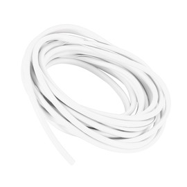 VekAuto 1 Pc Car Door Protector Strip Sticker, Universal for Car Rubber White