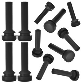 12 Pieces Grate Rubber Feet WB02X24790 Grate Rubber Feet Compatible with GE Gas Stove Top Range Replacement Gas Stove Grate Bumpers for Gas Stove Top Range