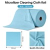 KitchLife Microfiber Cleaning Cloth Roll, 100 Pack - Tear-Away Microfiber