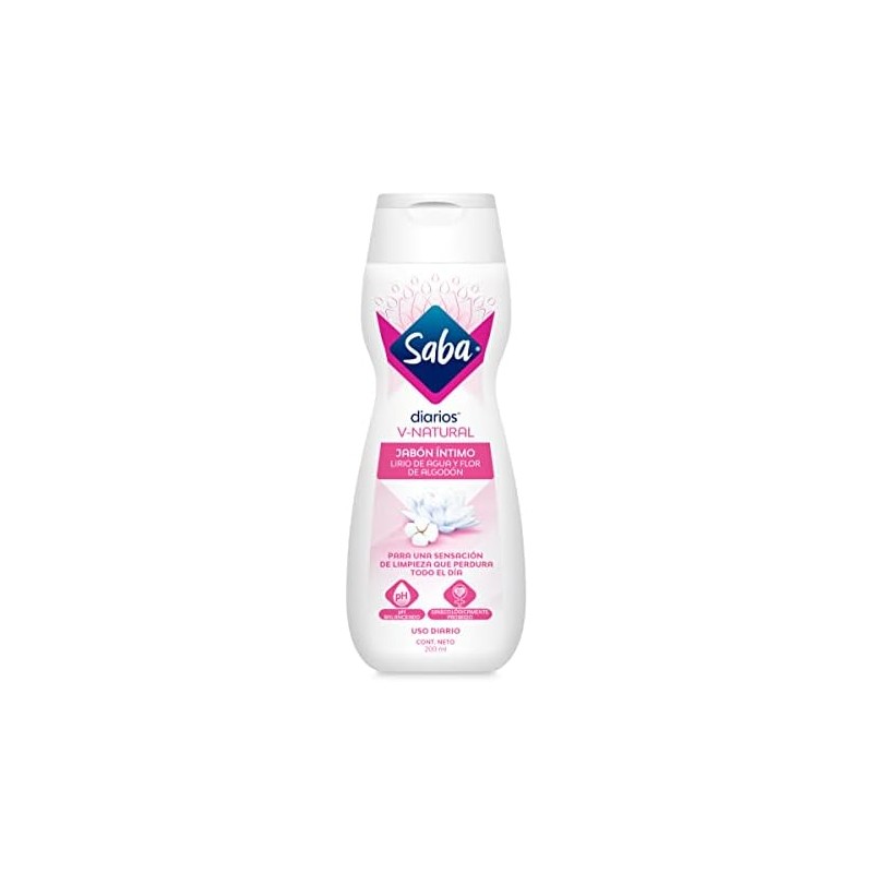 SABA Jabon Íntimo V-Natural 200 ml