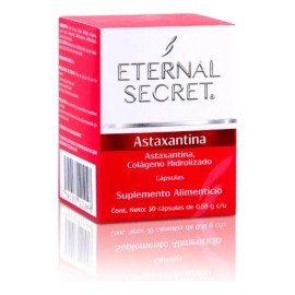 Astaxantina / Colageno 40/200 Mg + Elasticidad Para Piel