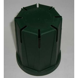 Slit Pots Plastic Bowls, 4.7 inches (12 cm), Long Type, 10 Pieces