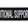 Service Dog Emotional Support Vests/Harnesses Patch Embroidered Badge Fastener Hook